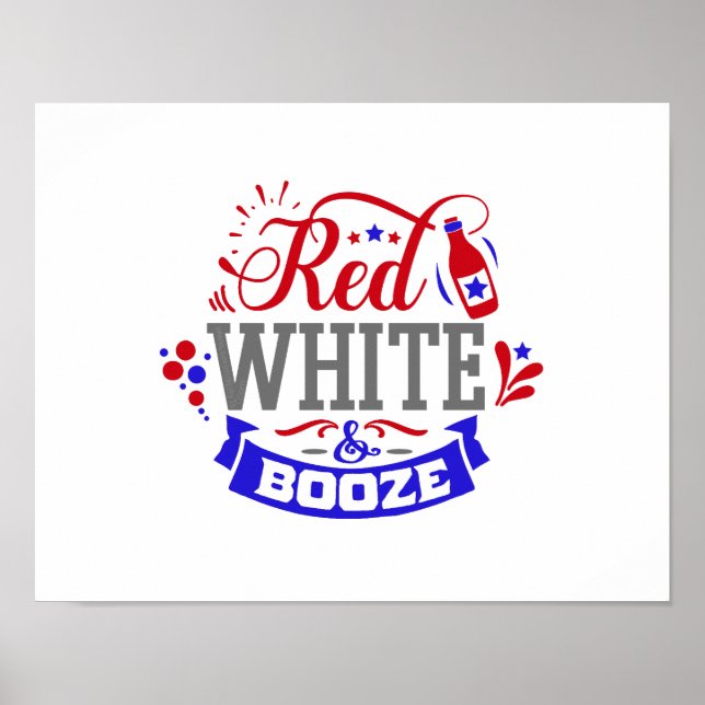 Red White and Booze Poster (Front)
