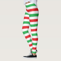 Red, White and Green Stripes