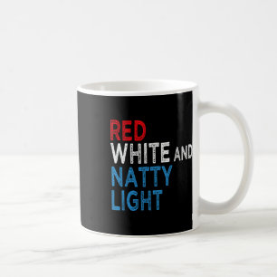 Red White And Natty-light For Men Women Beer Lover Coffee Mug
