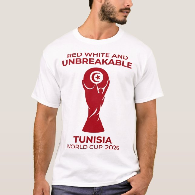 Red White and Unbreakable T-Shirt (Front)
