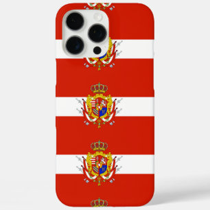 Red White Banner Grand Duchy of Tuscany iPhone 16 Pro Max Case