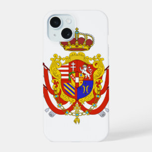 Red White Banner Grand Duchy of Tuscany iPhone 15 Case