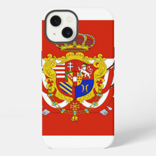 Red White Banner Grand Duchy of Tuscany iPhone Case