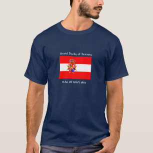 Red White Banner Grand Duchy of Tuscany T-Shirt