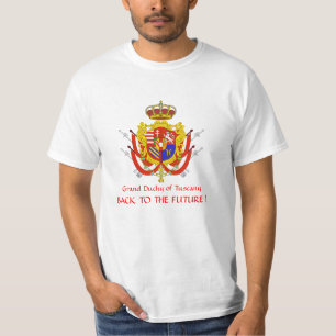Red White Banner Grand Duchy of Tuscany T-Shirt
