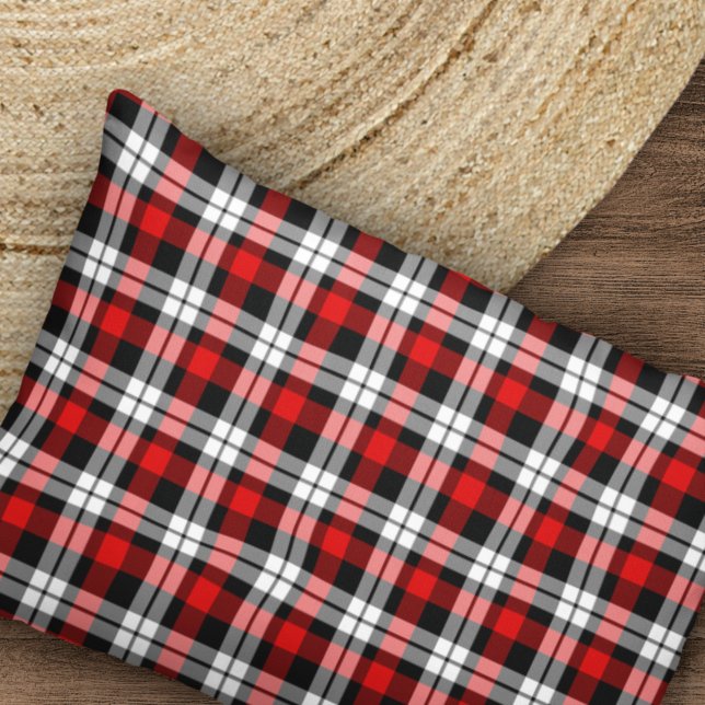 Red White Black Buffalo Check Plaid Pattern Pillowcase (Creator Uploaded)