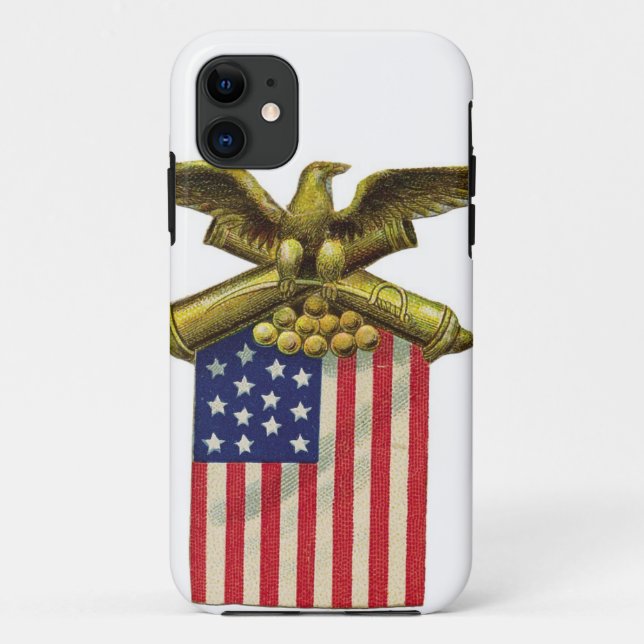 Red White & Blue Case-Mate iPhone Case (Back)