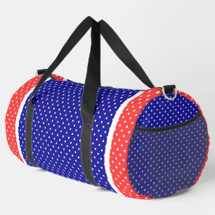 Red White Blue  Duffle Bag