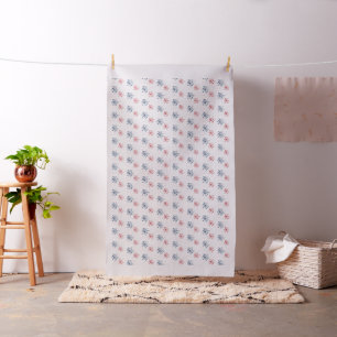 Red White & Blue Fireworks Custom Fabric