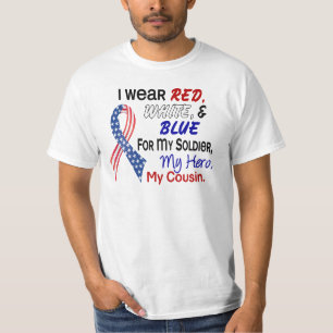 Red White Blue For My Cousin T-Shirt