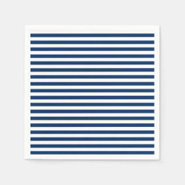 Red White & Blue Fun Patriotic Celebration Napkin