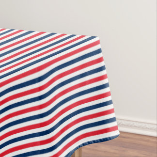 Red White & Blue Fun Patriotic Celebration Tablecloth