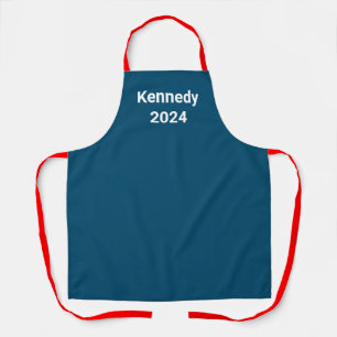 Red, White, Blue Kennedy 2024 Gatherings Serving  Apron