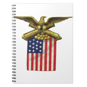 Red White & Blue Notebook