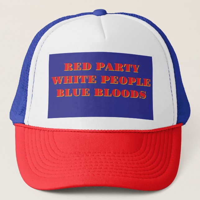 RED, WHITE & BLUE REPUBLICAN HAT (Front)