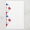 Red, White & Blue stars stationary