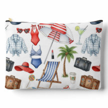 RED WHITE BLUE SUMMER VACATION ITEMS