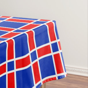 Red White & Blue Tablecloth