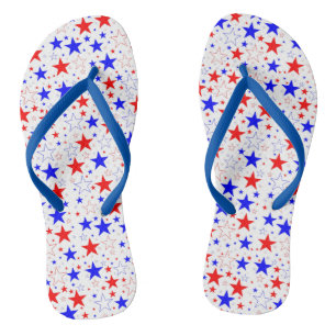 Red White & Blue Thongs