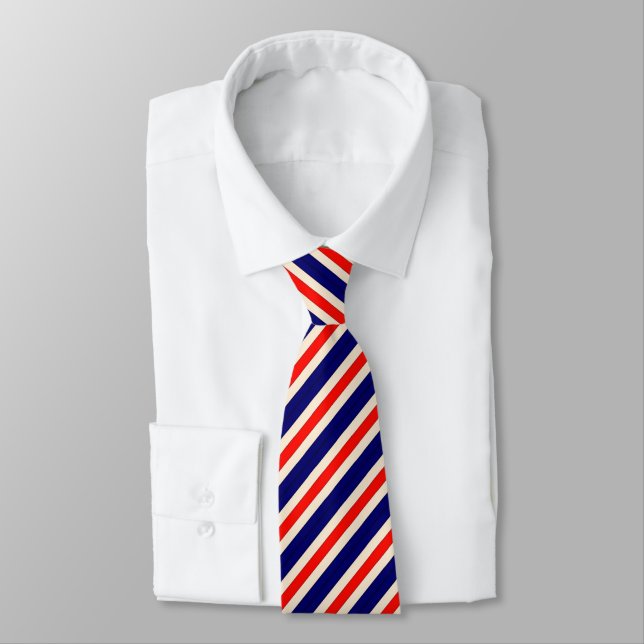 Red White Blue Tie (Tied)