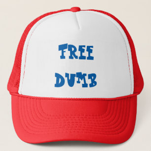 RED WHITE & BLUE TRUCKER HAT