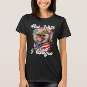 Red White & Boujee 4th Of July US Flag Patriotic T-Shirt