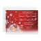 Red White Christmas Holiday Wedding Invitations
