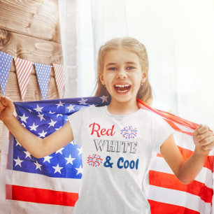 Red White & Cool 4th of July T-Shirt