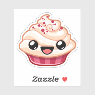 Red/White Cupcake - Happy Jump