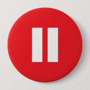 Red & White Pause Button