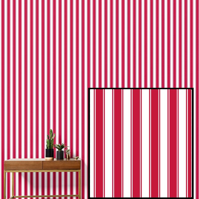 Red & White Stripes Wallpaper (Creator Uploaded)