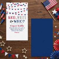 Red, White & Who? 4th Of July Gender Reveal Party