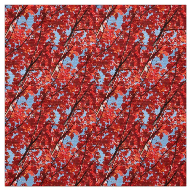 Red Wild Maple Fabric (Swatch)