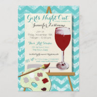Red Wine and Painting Art Party