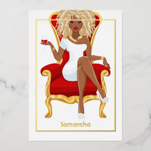 Red Wine Birthday Girl