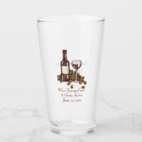 Red Wine Bottle Grapes Glass Tasting Charity Event