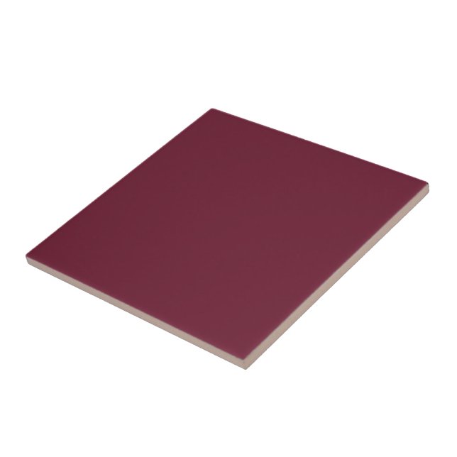 Red Wine Ceramic Tile (Side)