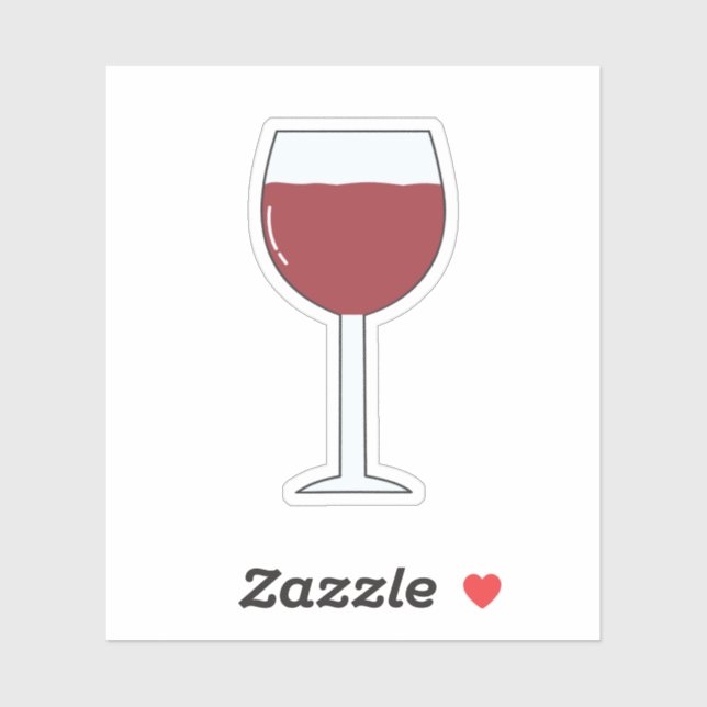 Red Wine Glass Drink Beverage (Sheet)