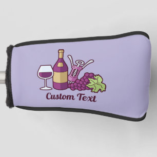 Red Wine Golf Head Cover