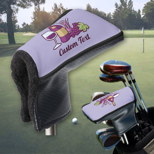 Red Wine Golf Head Cover