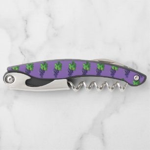 Red Wine Grapes Art Custom Design Corkscrew