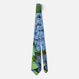 Red Wine Grapes Tie