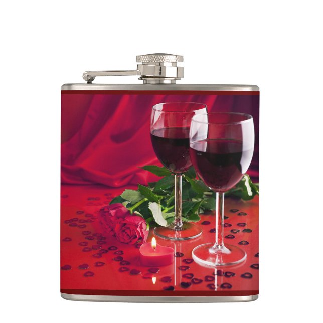 Red Wine Hip Flask (Creator Uploaded)