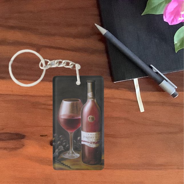 Red Wine Key Ring (Creator Uploaded)