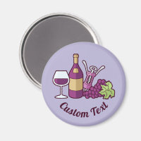 Red Wine Magnet