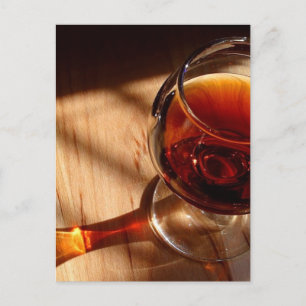 Red Wine Postcard