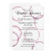 Red wine stain rings bridal shower invitations
