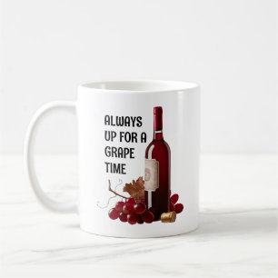 Red Wine Time Coffee Mug