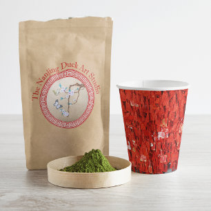 Red Wishes Paper Cups