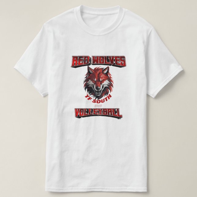 Red Wolf T-Shirt (Design Front)